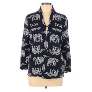 Crown & Ivy Elephant Cardigan
